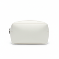 Opus Minimalist Wash Bag Ivory - front view