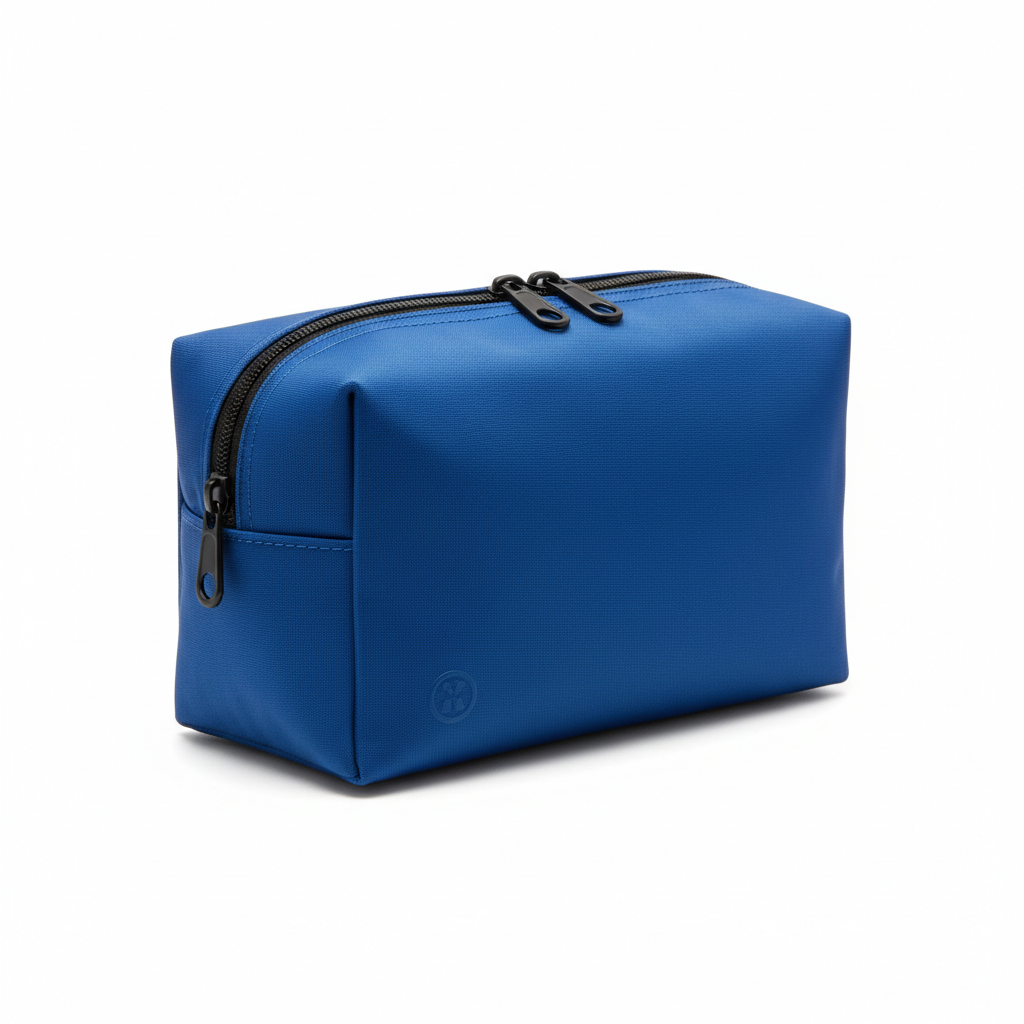 Opus Waterproof Toiletry Bag Cobalt Blue - front view