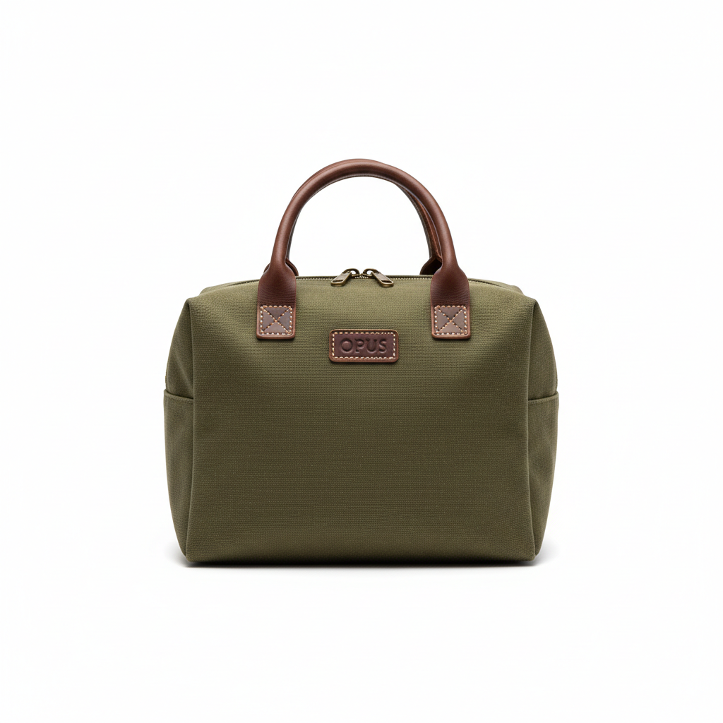 Opus Weekend Toiletry Bag Olive - front view