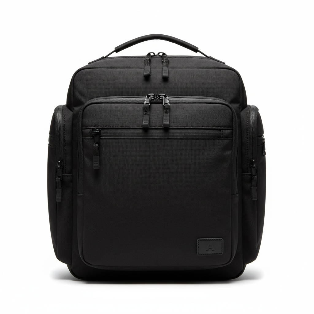 Opus Large Travel Organizer Black - front view