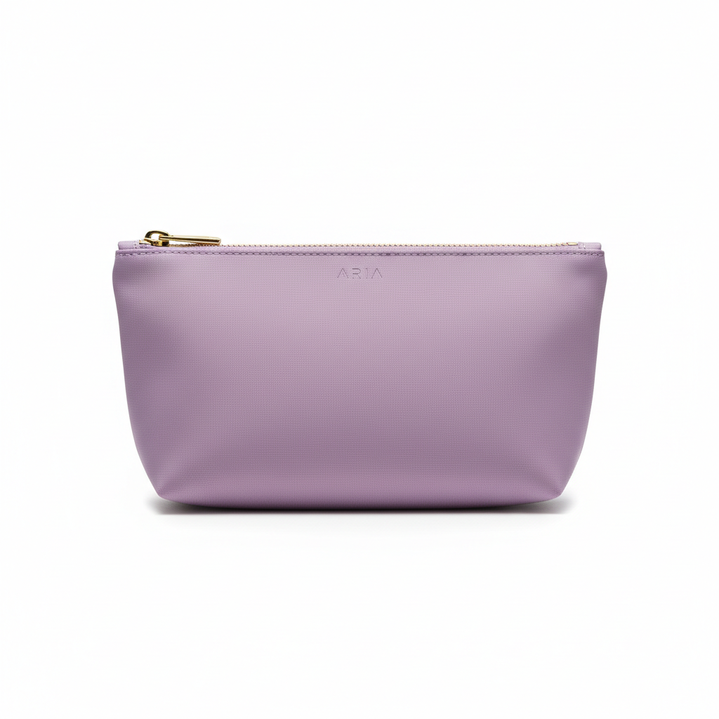 Opus Slim Toiletry Pouch Lavender - front view