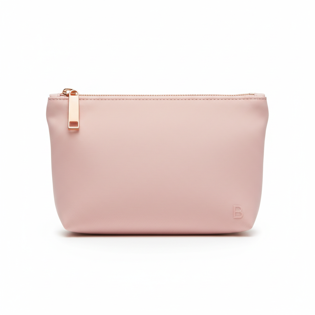 Opus Travel Accessory Pouch Blush Pink - front view