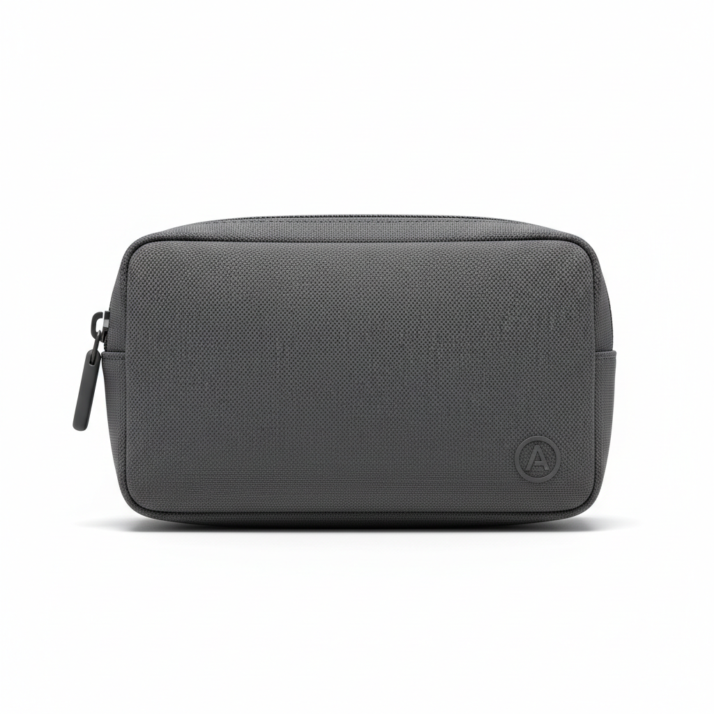 Opus Slim Cable Organizer Charcoal - front view