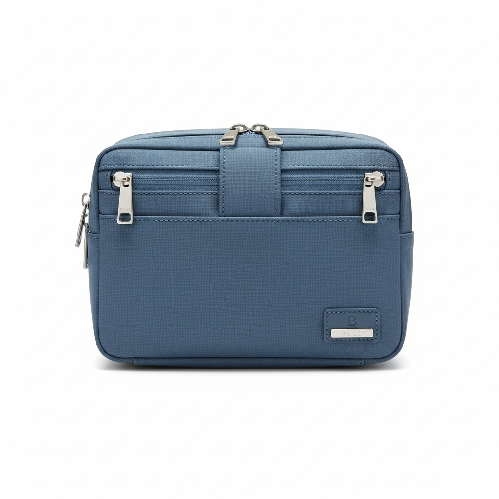 Opus Smart Travel Organizer Slate Blue - front view